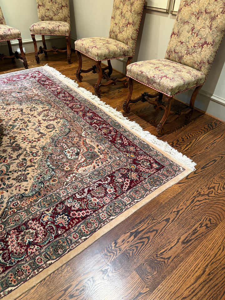 Chinese Tabriz Rug (9 x 11.7 ft) (Online Only Item)