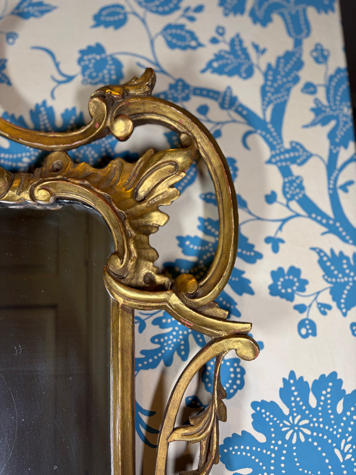 Antique Gilt Wood Mirror
