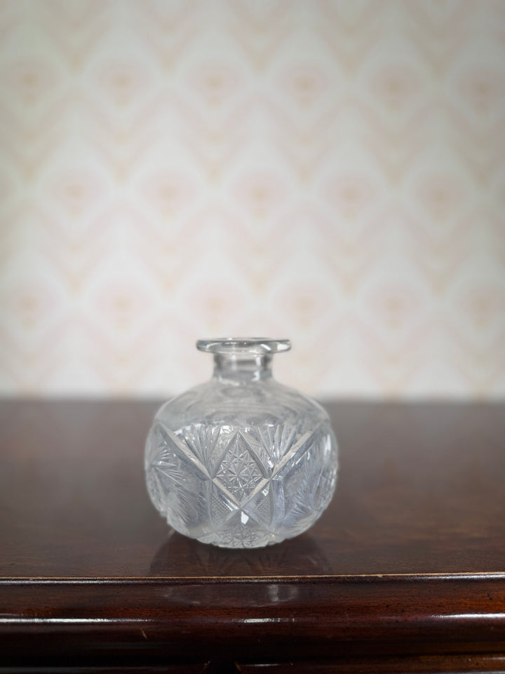 Unmarked Crystal Vase