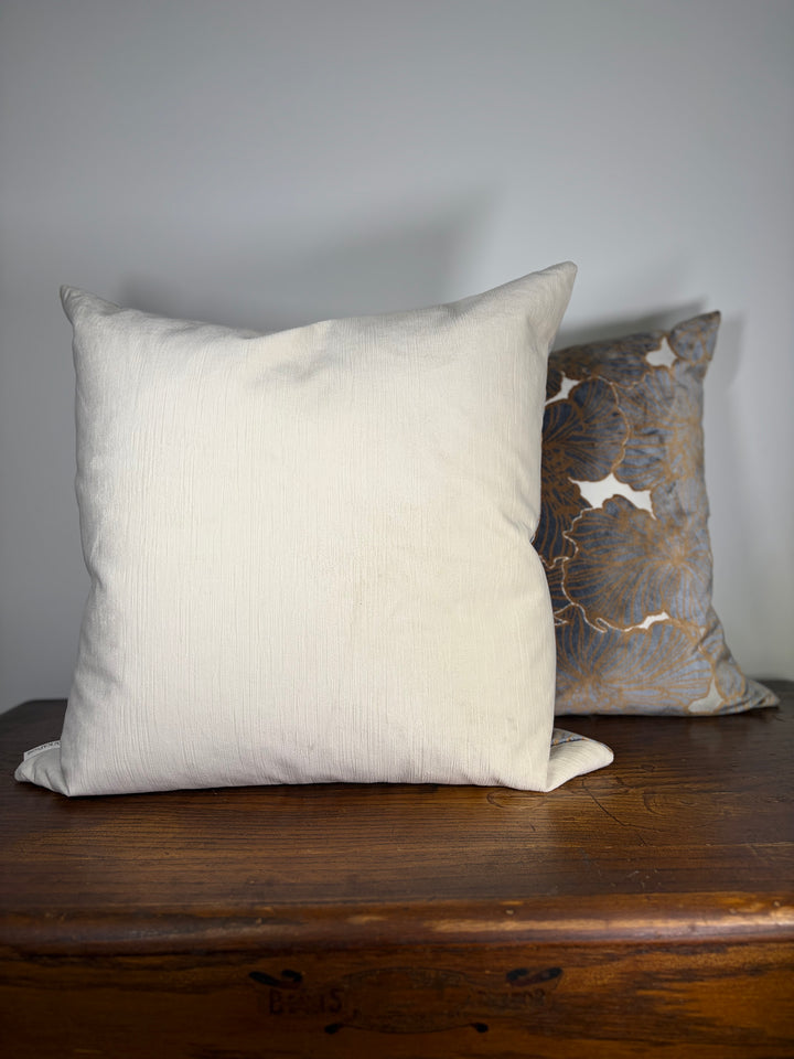 Pair of Floral Velvet Throw Pillows