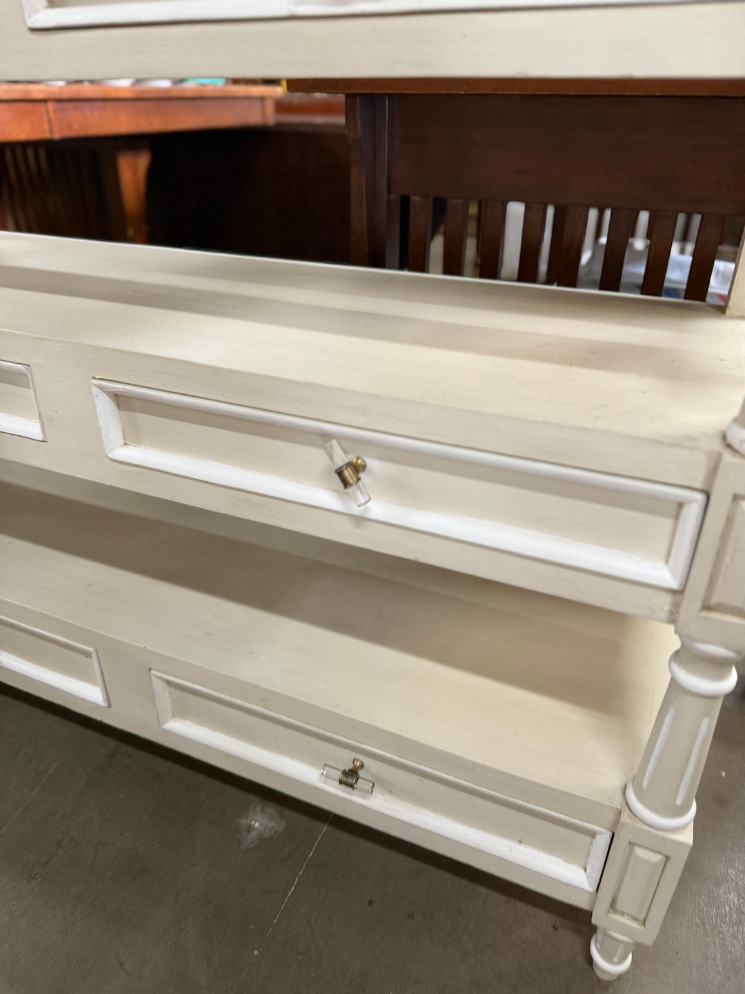 White Console Table