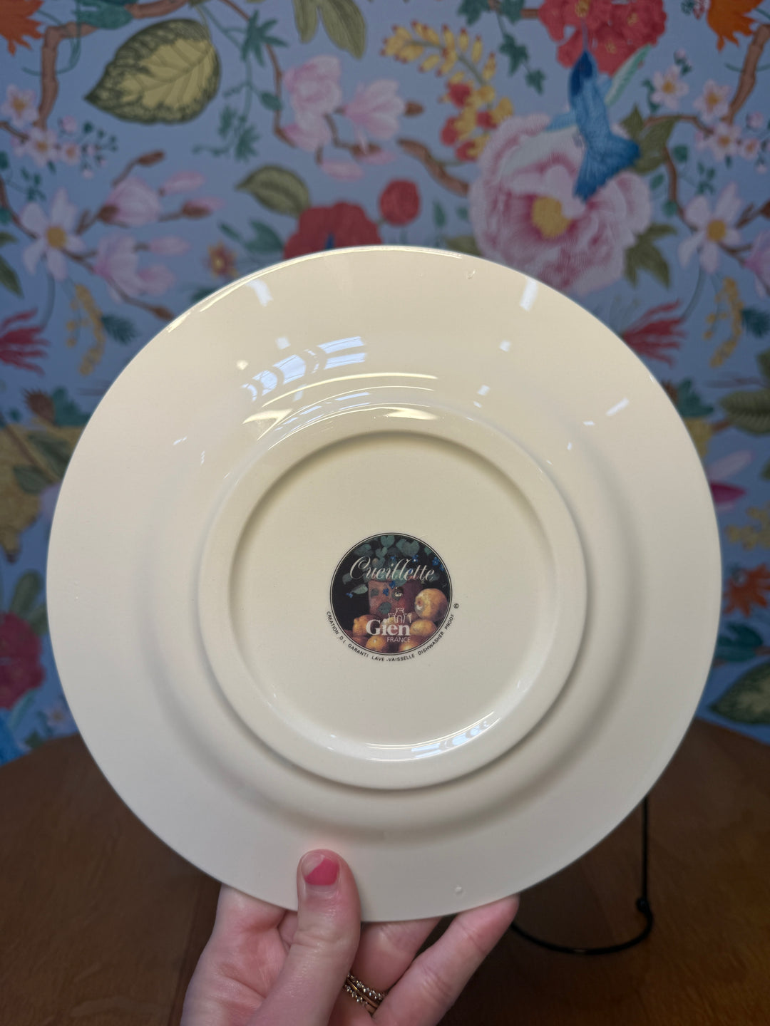 Cueillette Gien France Side Plates Set of 12