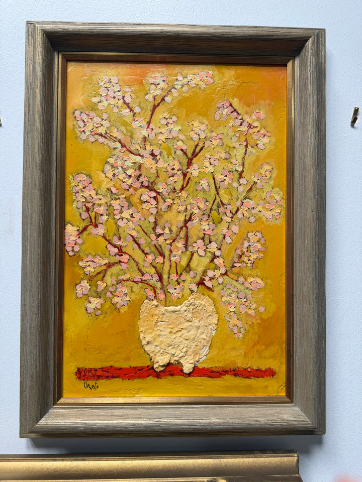 Clemente Minum - Floral Oil Painting