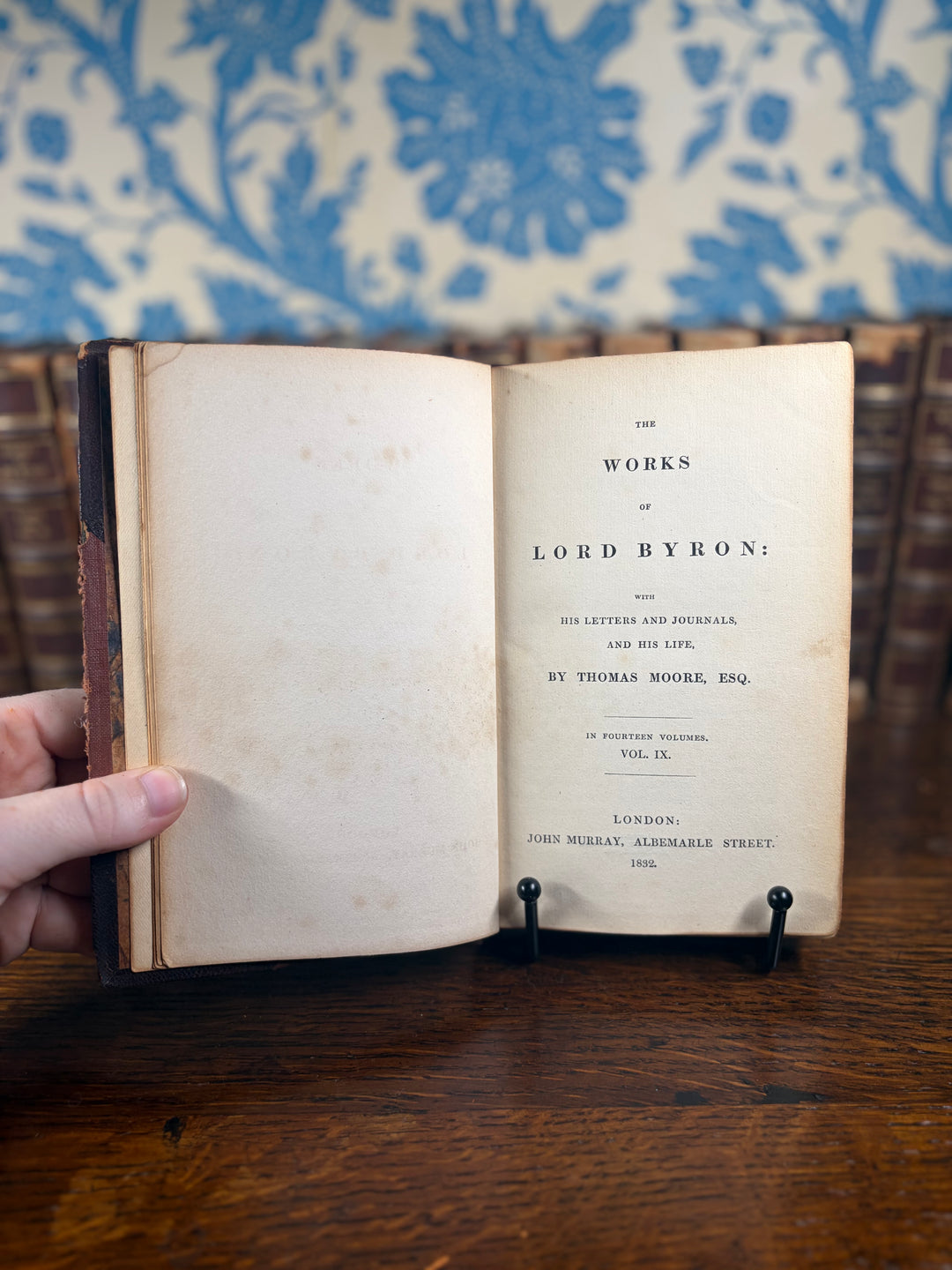 The Works of Lord Byron Volumes I-XVII