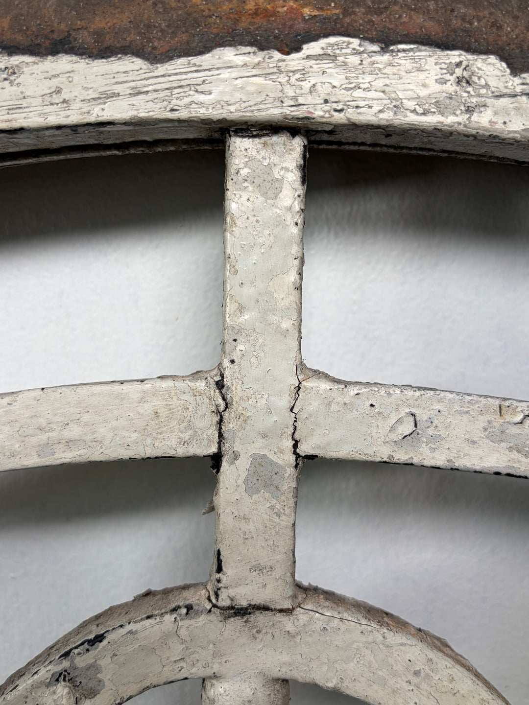 Wrought Iron Arched Transom