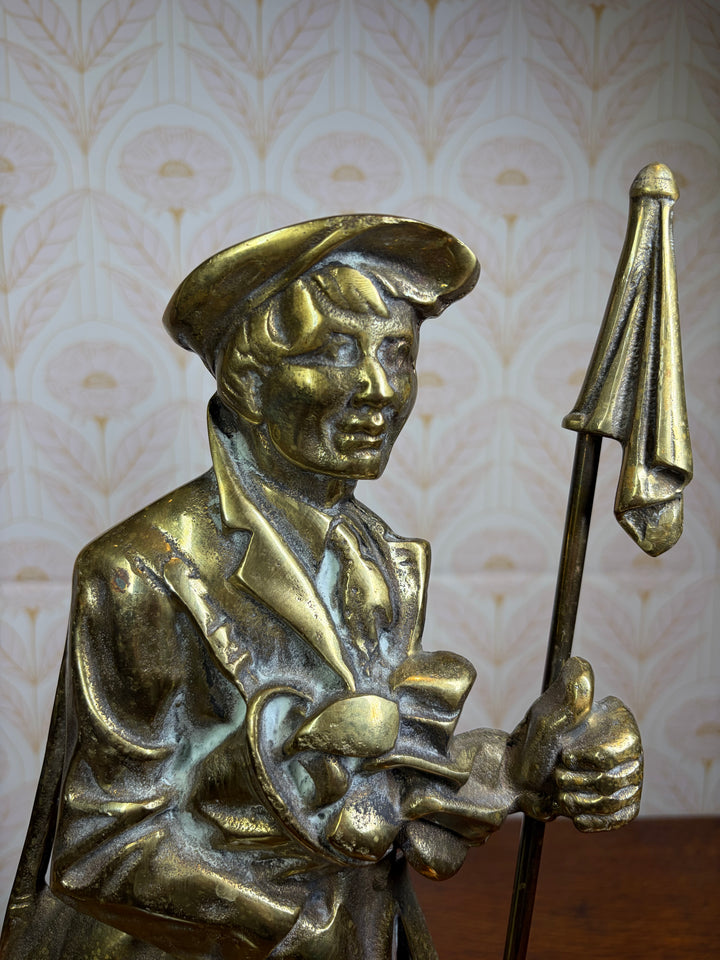 Brass Golfer / Doorstop