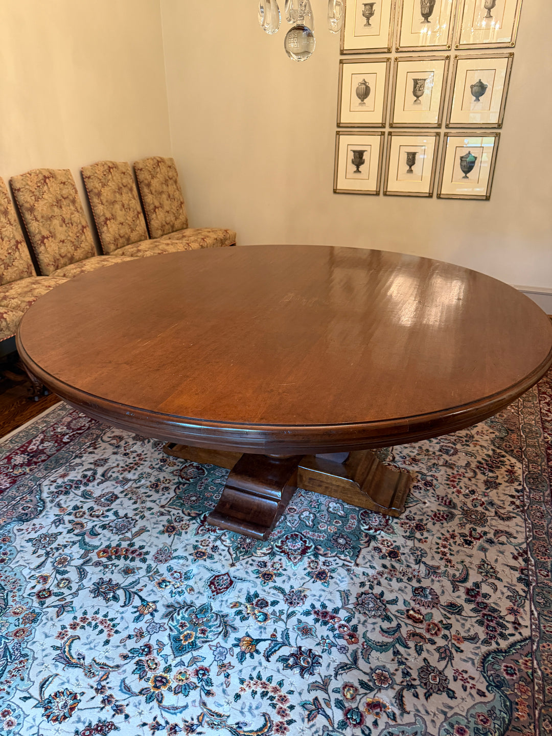 Italian Made Table and 8 Chairs (Online Only Item)