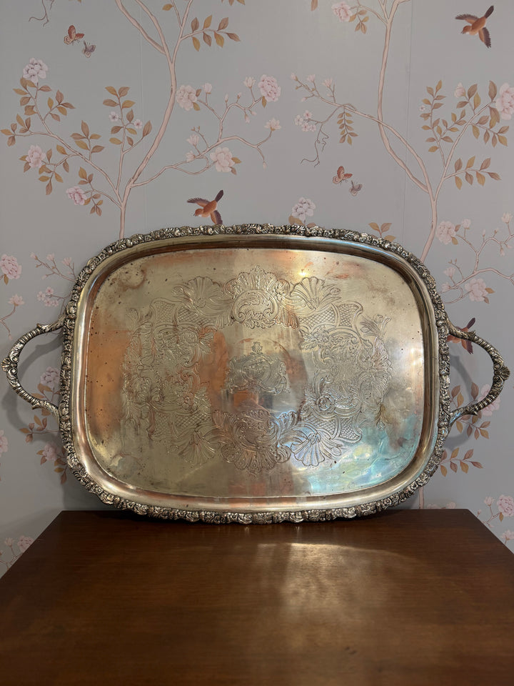 Silver Plated Serving Tray