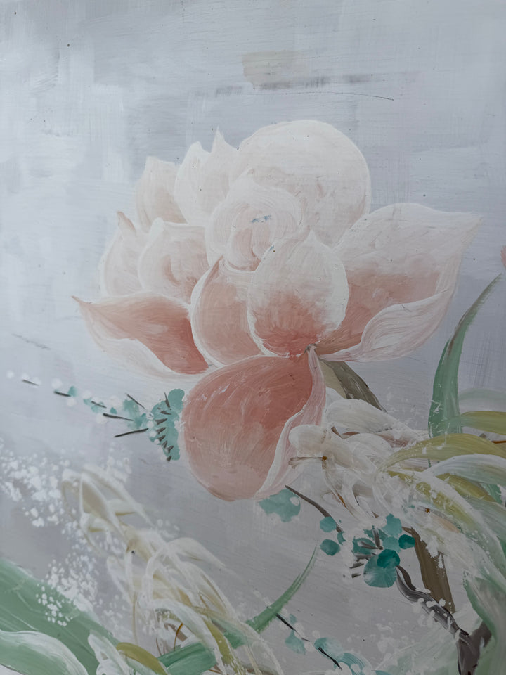 Painted Screen by Lucien Lienfelder, Signed