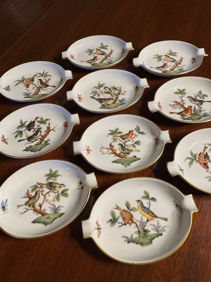 Herend Rothschild Ash Trays (#7784)