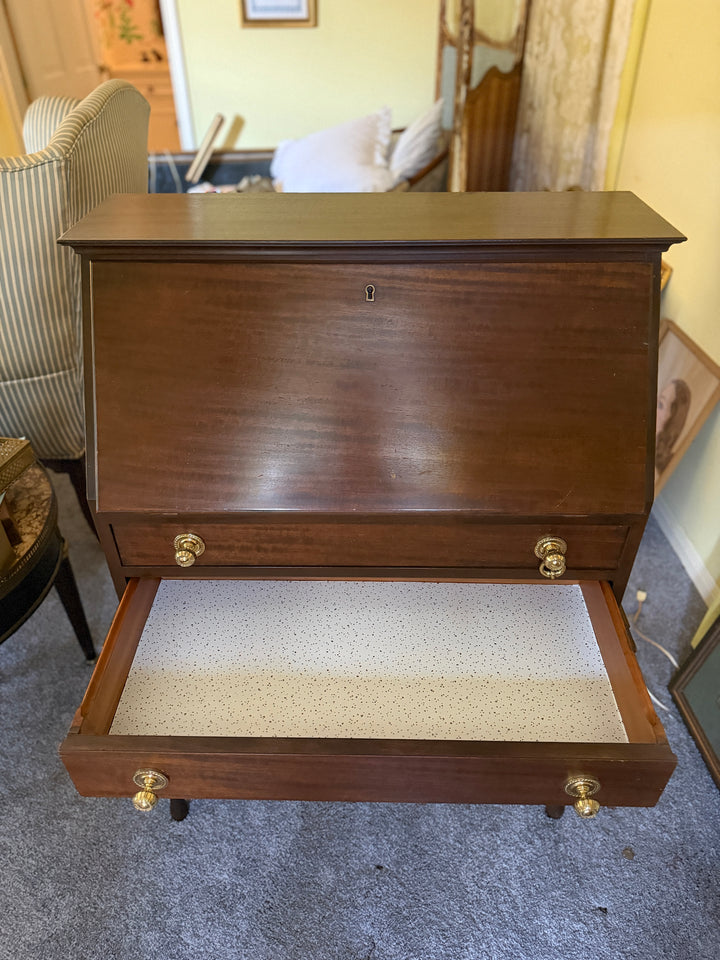 Slant Drop Front Secretary Desk