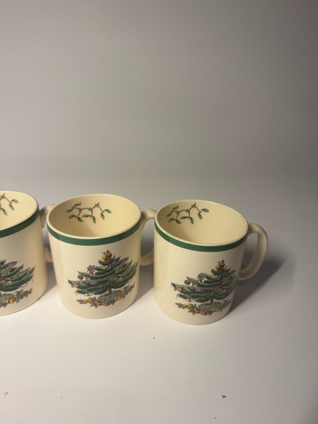 6 Spode Christmas Mugs