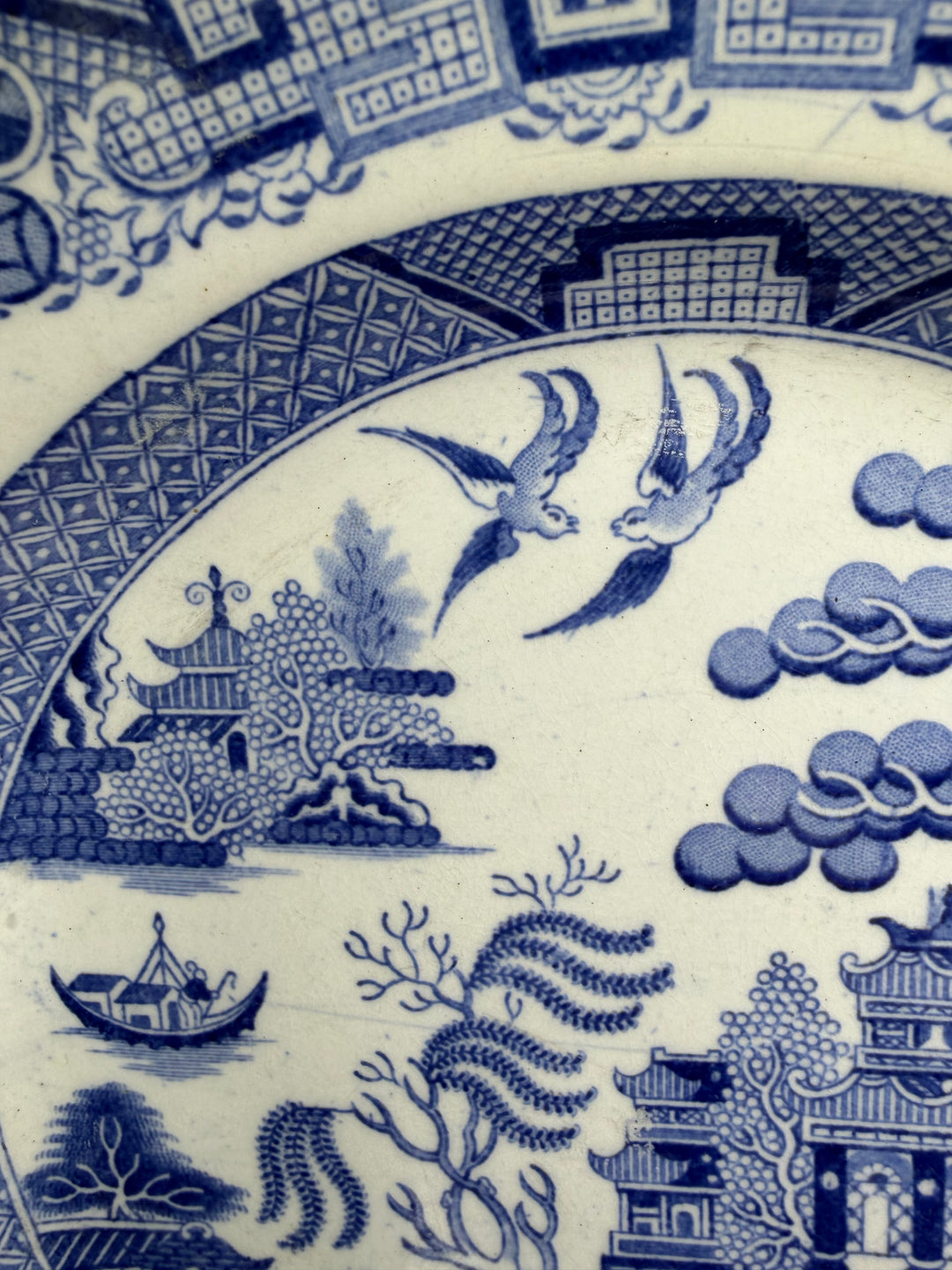 Blue Willow Plate