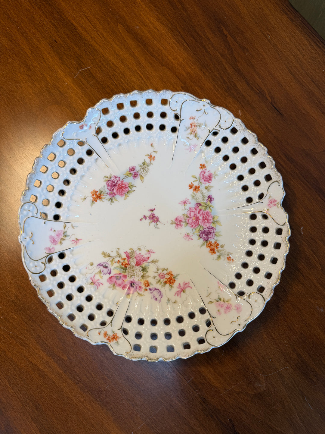 Vintage Porcelain Wall Plate