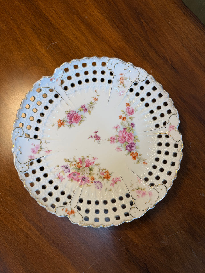 Vintage Porcelain Wall Plate