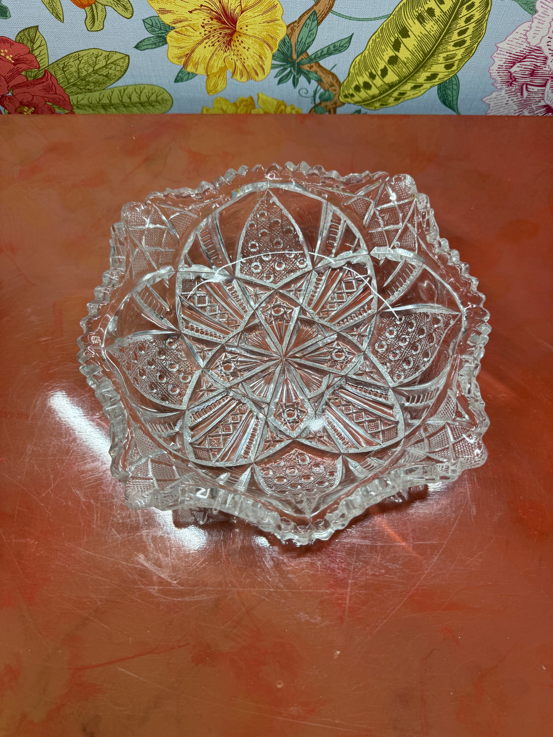 Cut Glass Bowl