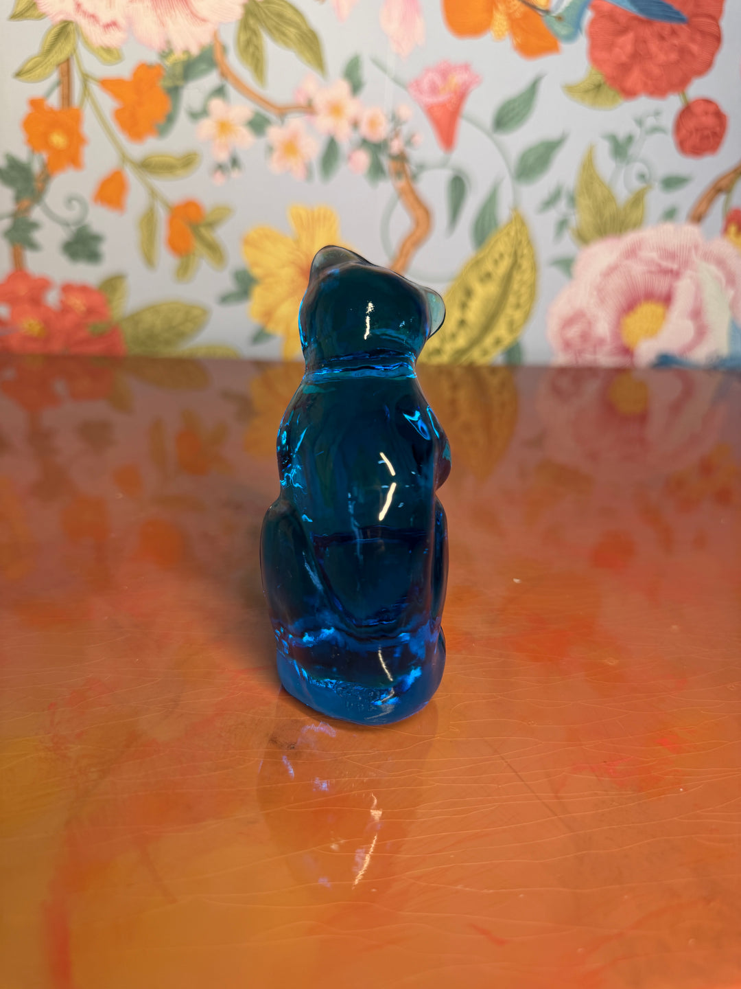 Blue Fenton Cat