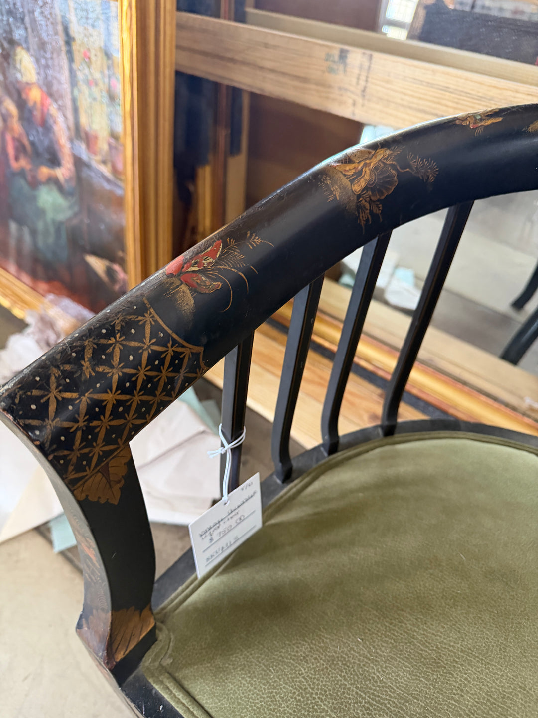 Chinoiserie Lacquer Chair