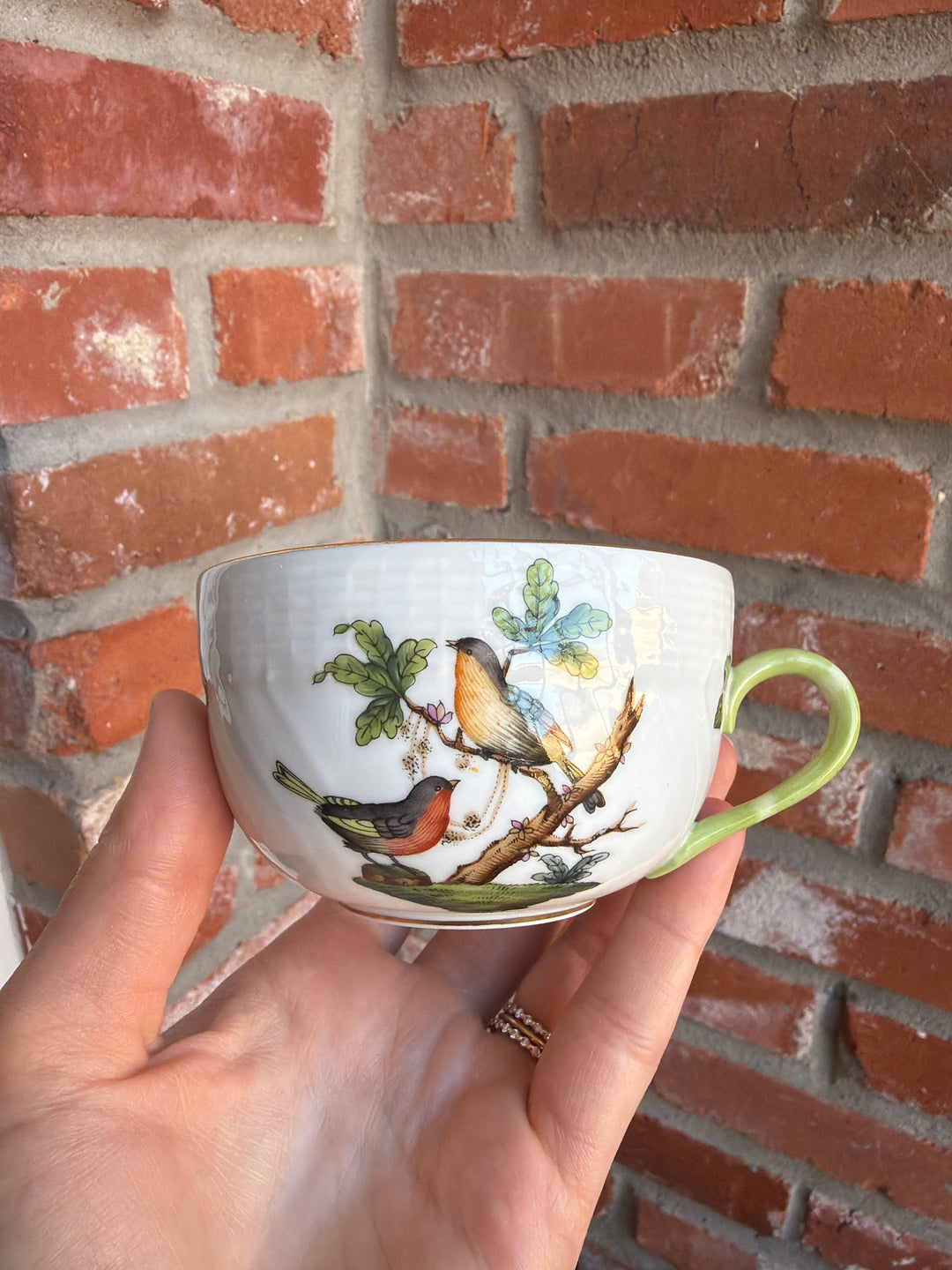 Herend Cup (#1726) and Saucer (#707)