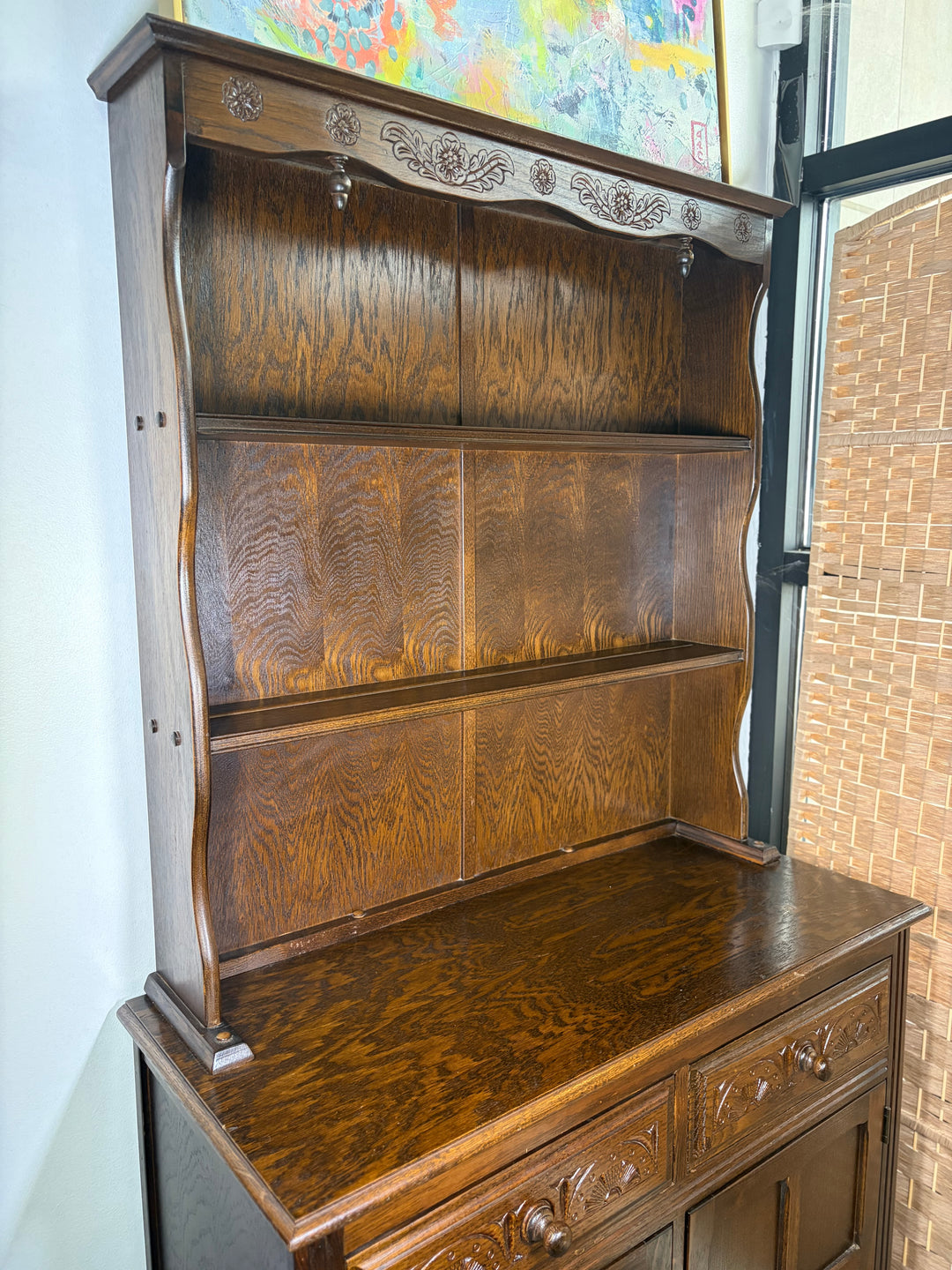 Oak Welsh Dresser (from England)