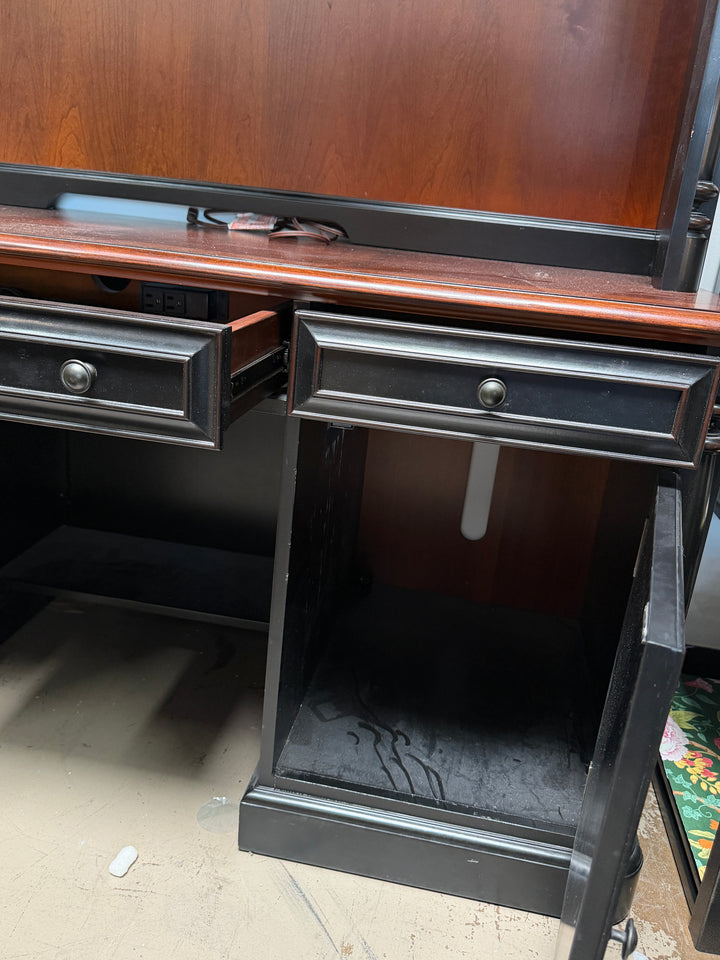 Havertys Wooden Desk and Drawers