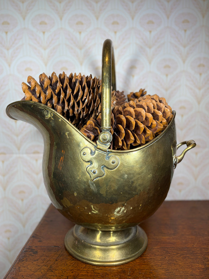 Brass Firewood Holder