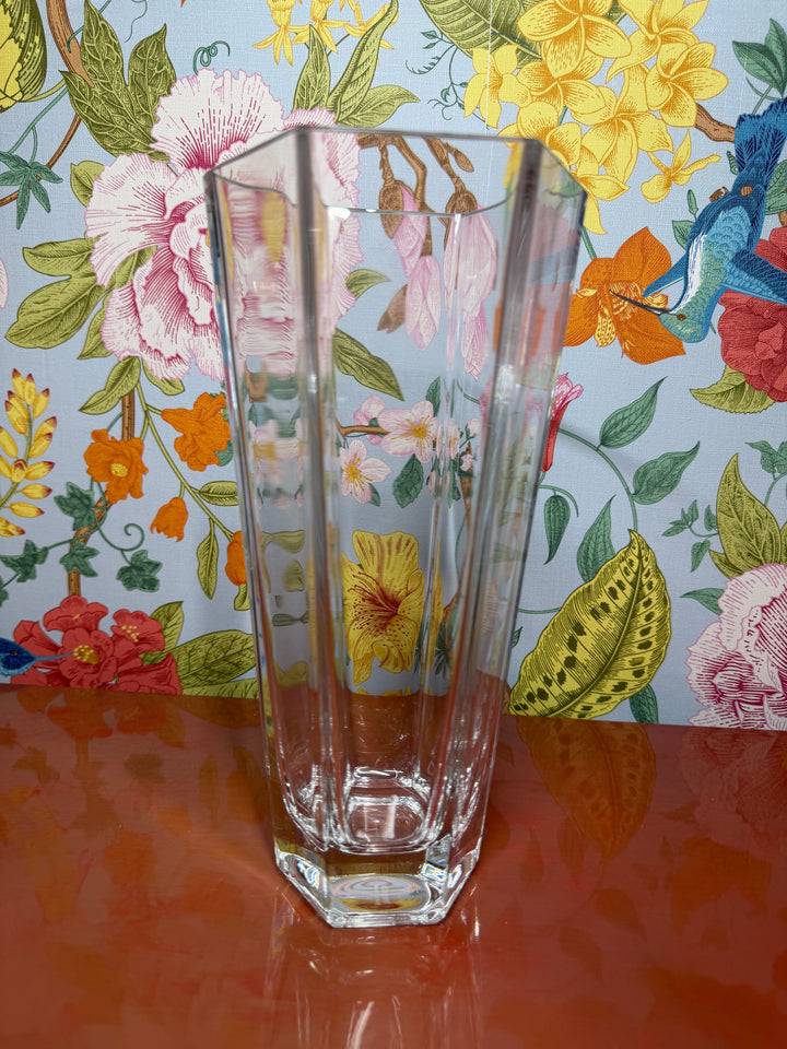 Vintage Tiffany & Co Hexagonal Vase