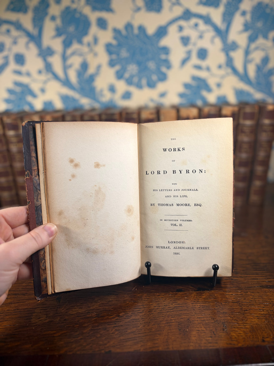 The Works of Lord Byron Volumes I-XVII