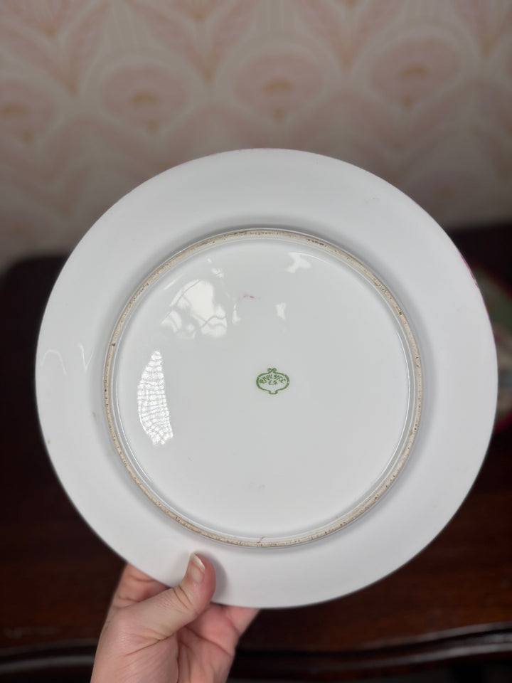 Pair of Vienna-Style Porcelain Cabinet Plates with Classical Figural Scenes