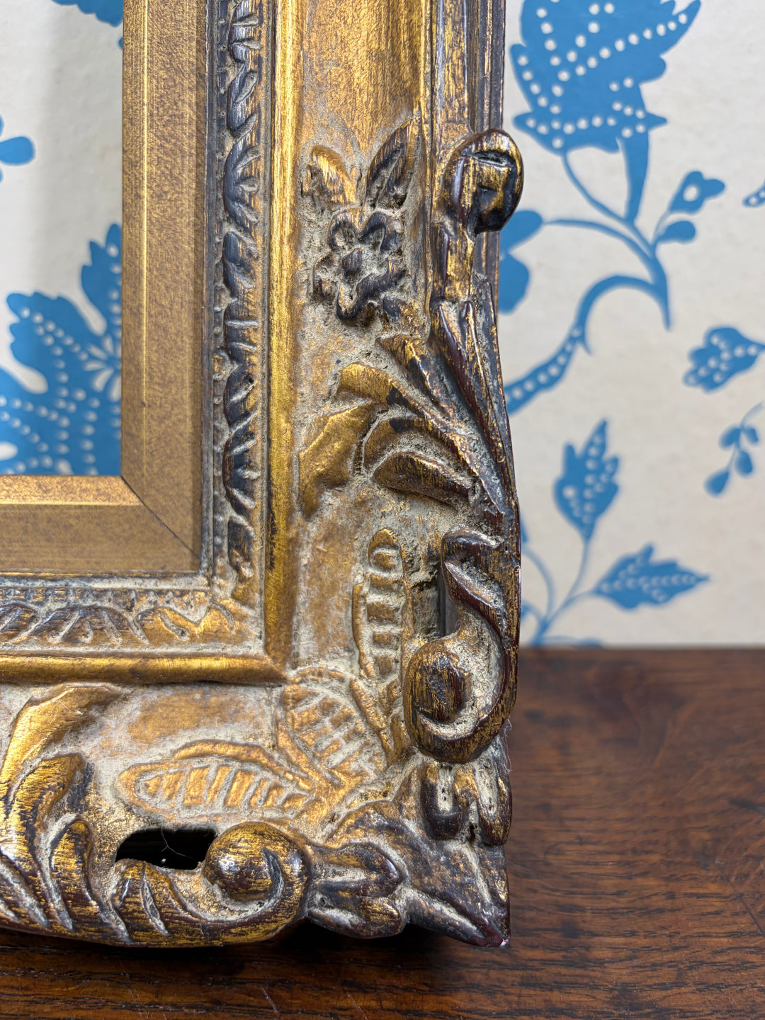 Antique Gilt Wood Picture Frame