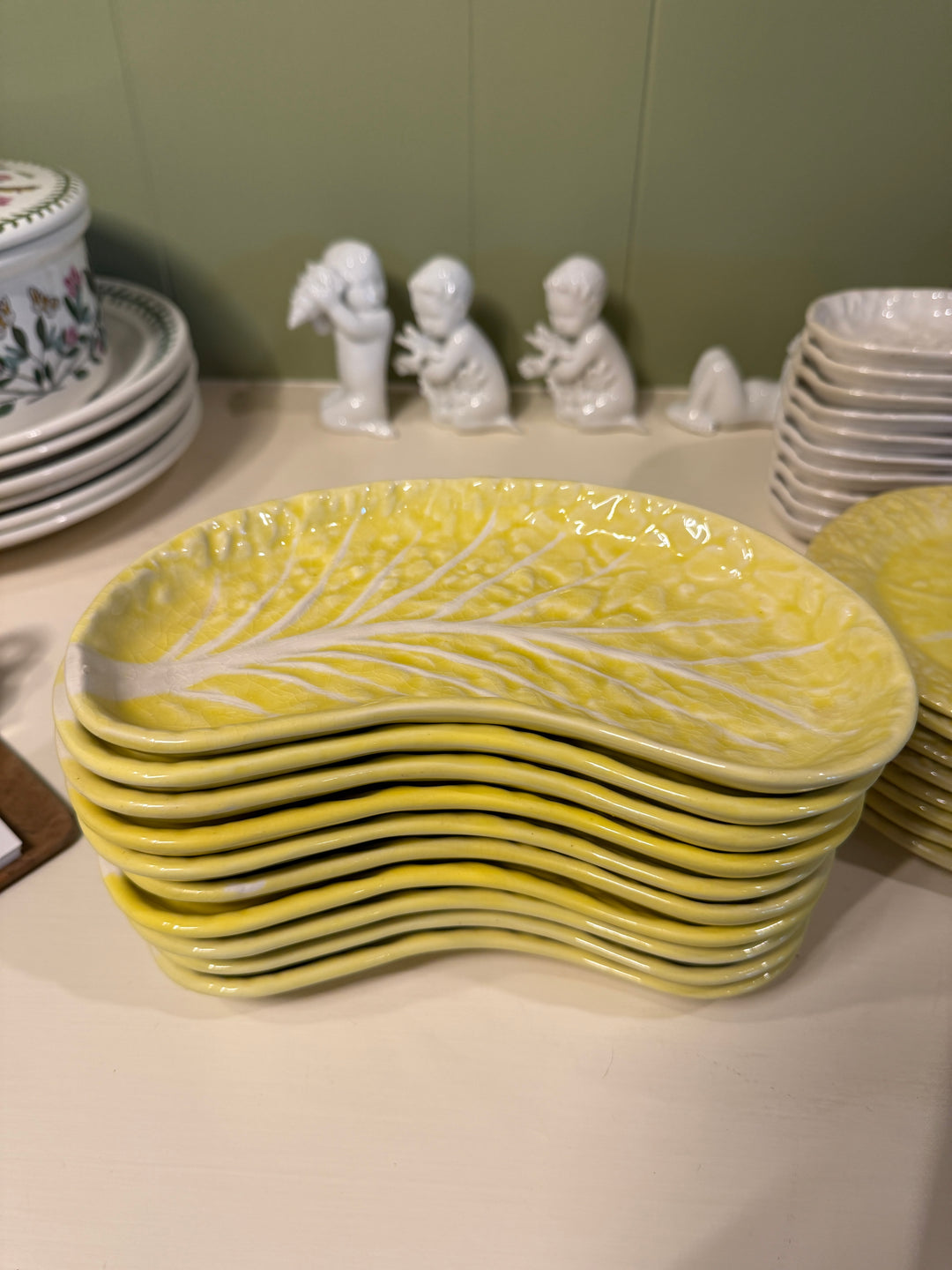 Secla Yellow Salad Plates (10)