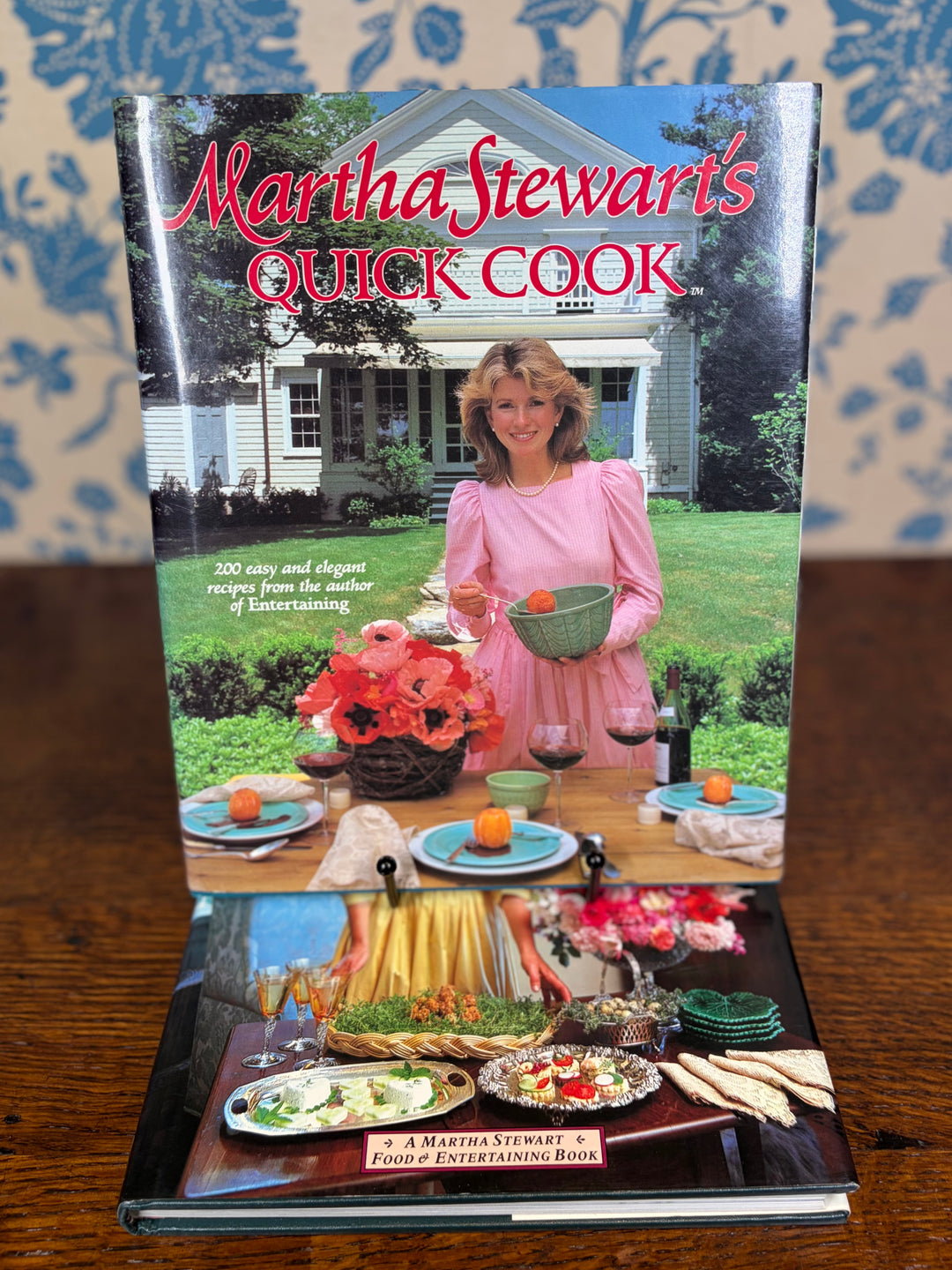Set of 2 First Edition Martha Stewart Cookbooks