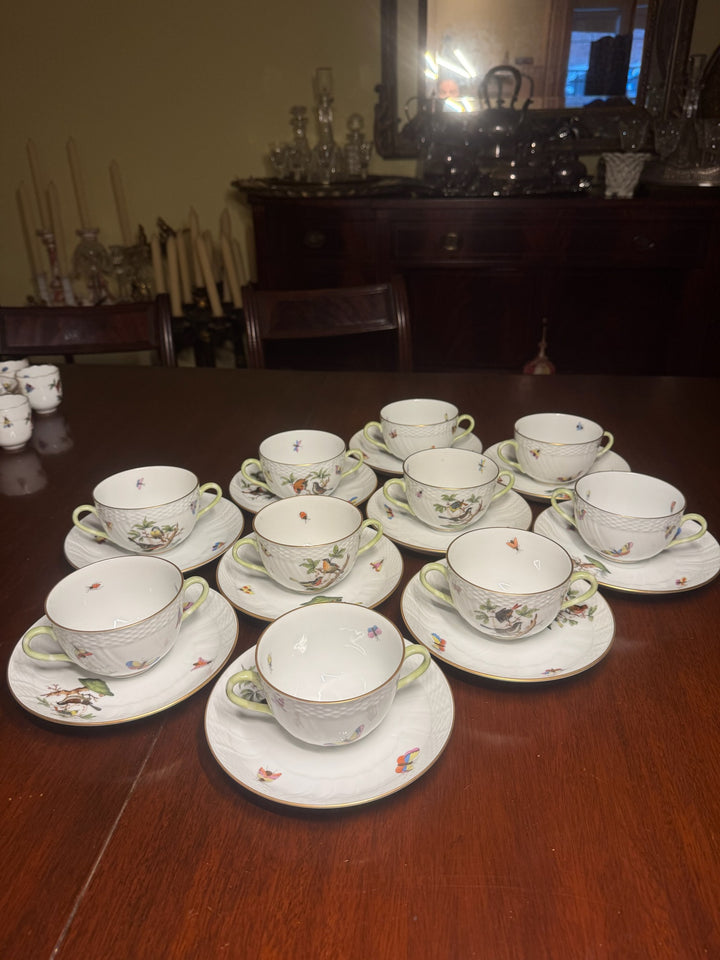 10 Herend Consommé Cups (#1716)