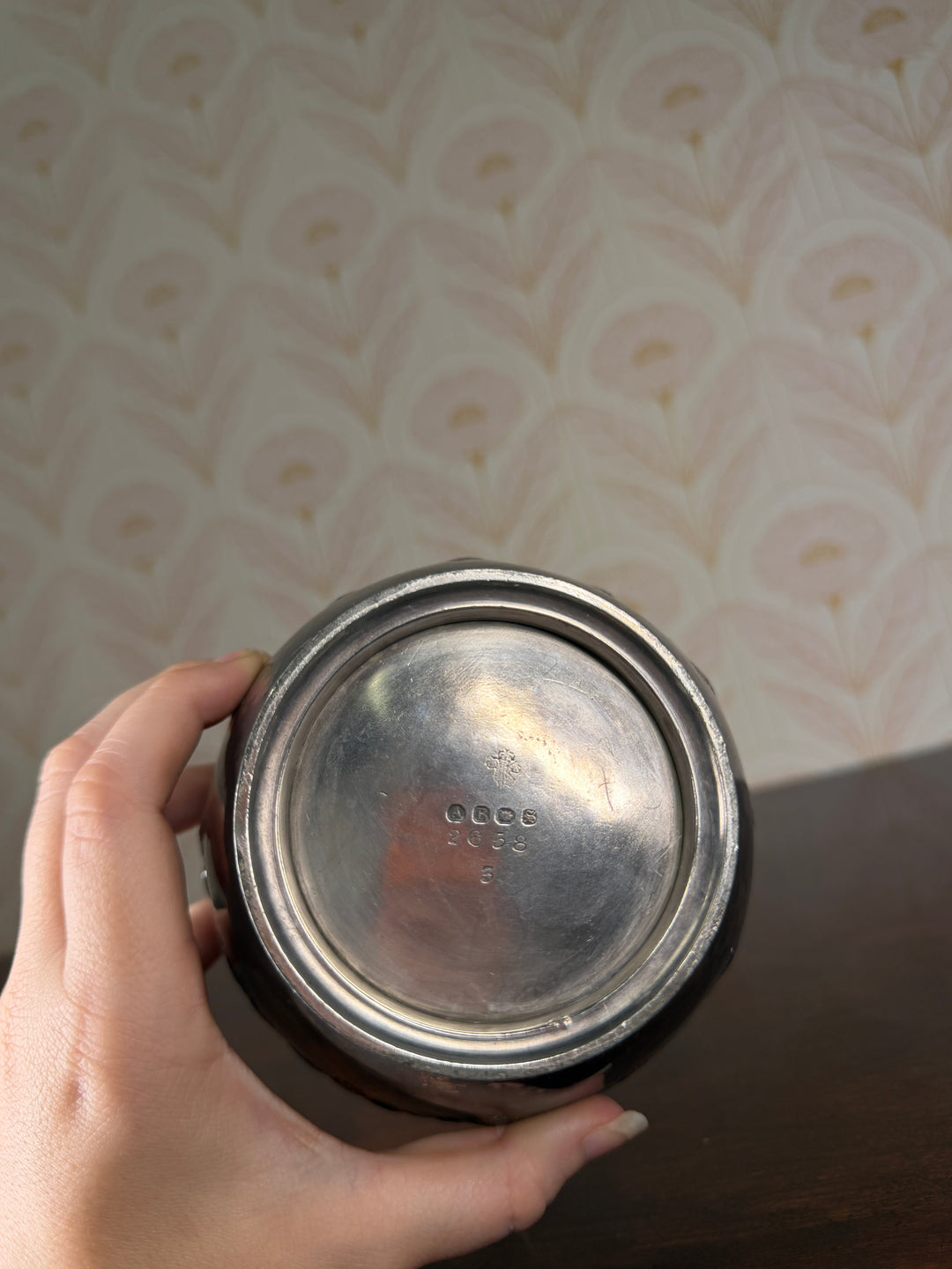 Silver Plated Vase
