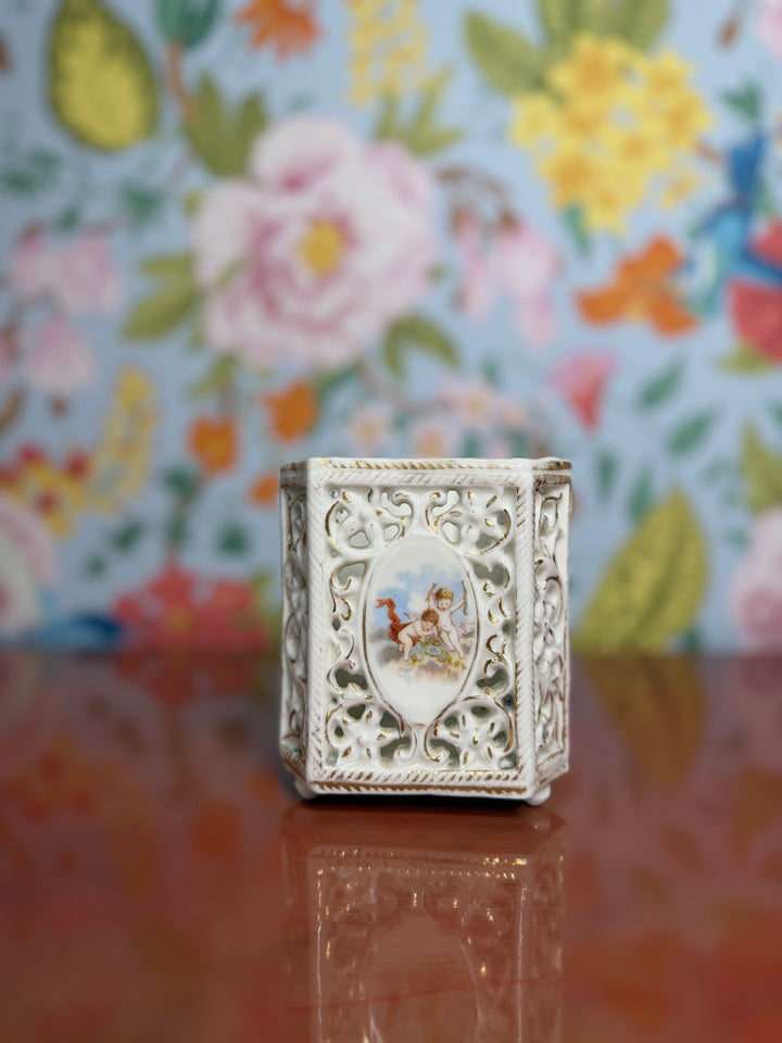 Vintage Triangle Trinket Dish