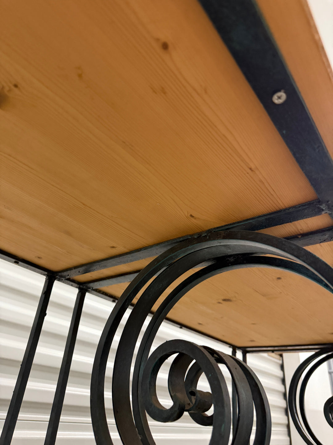 Iron & Wood Console Table
