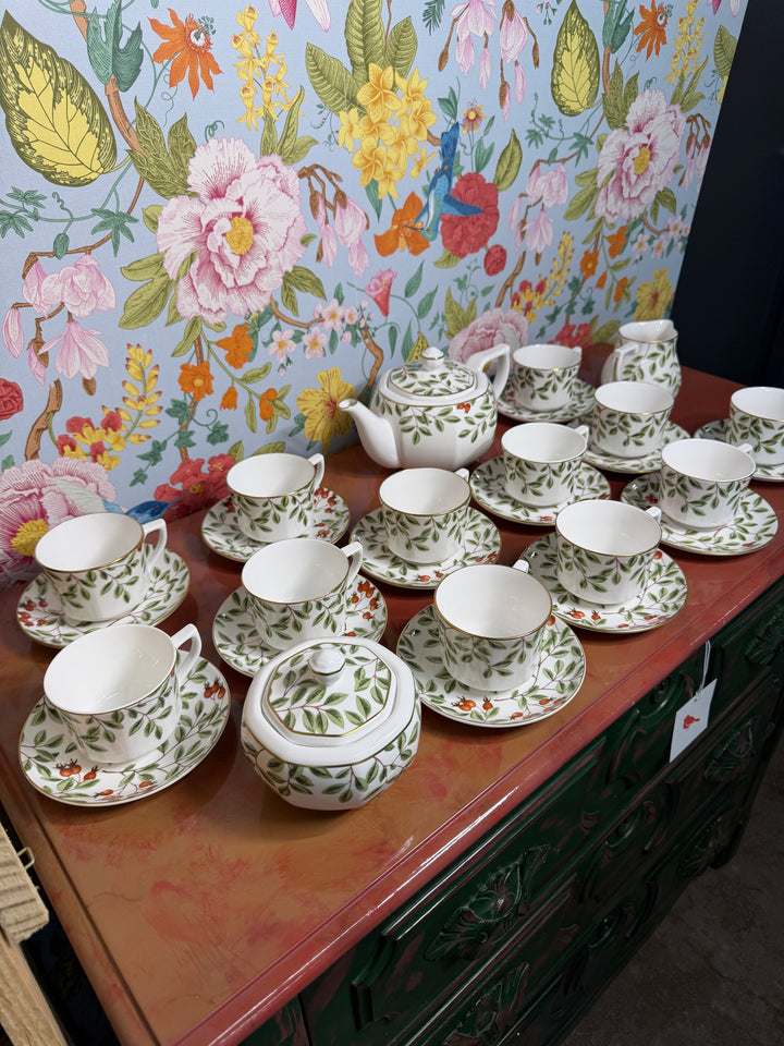 Vintage Tiffany & Co Arbor Tea Set (2000)