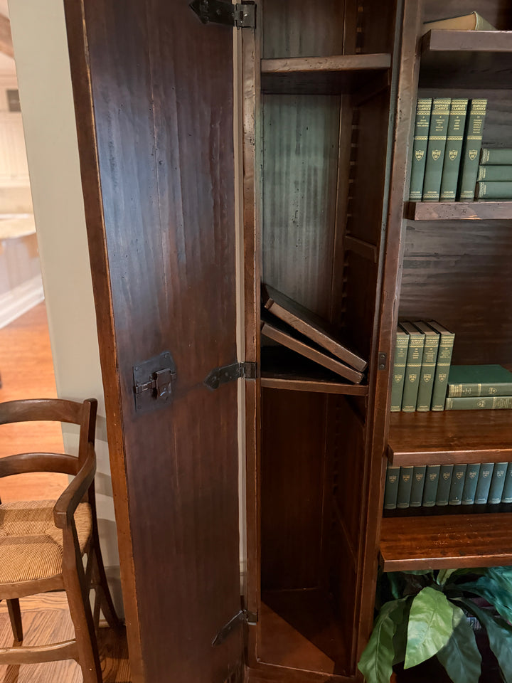 Large Vintage Carved Bookcase (Online Only Item)
