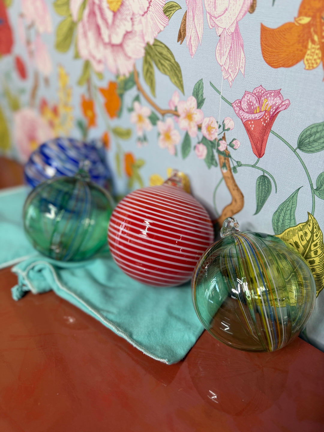 Vintage Glass Tiffany & Co Ornaments