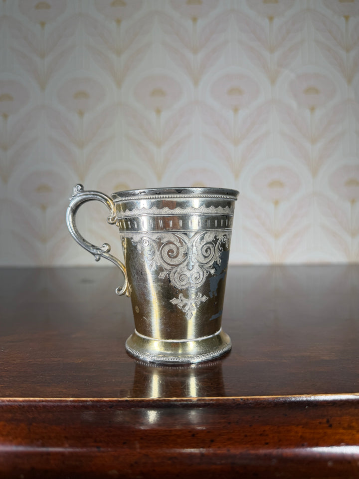 Silver Plated New York Redfield & Rice Triple Plated Cup