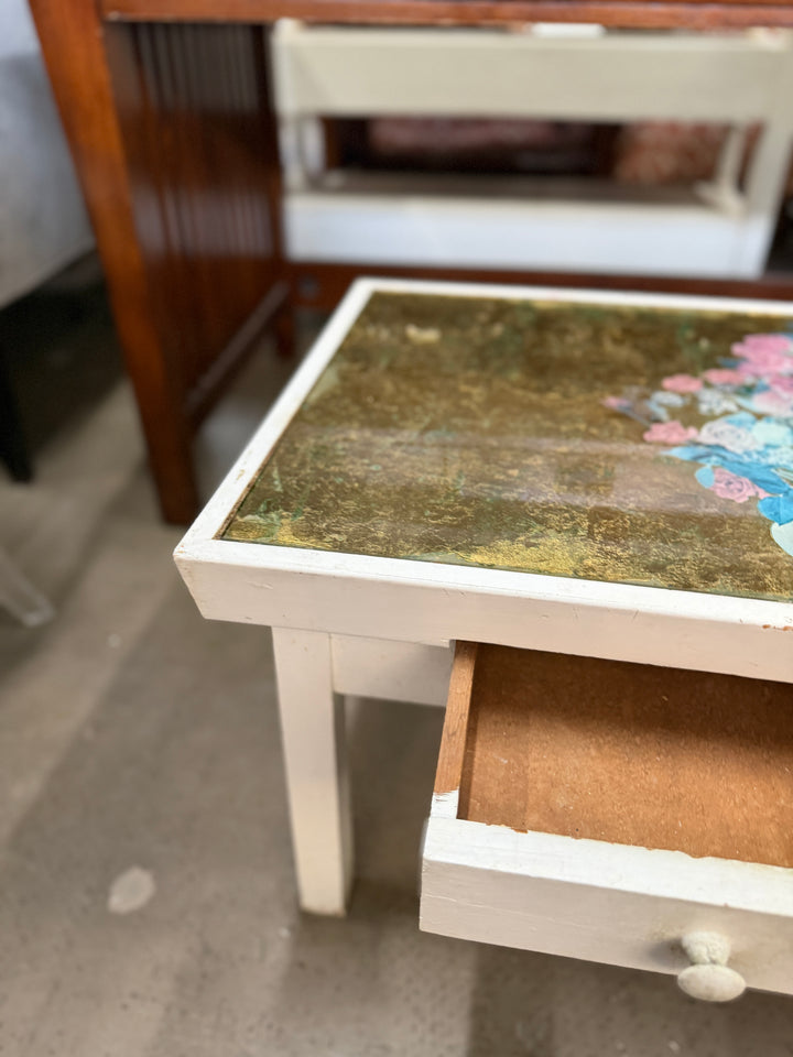 Antique Gold Leaf Coffee Table