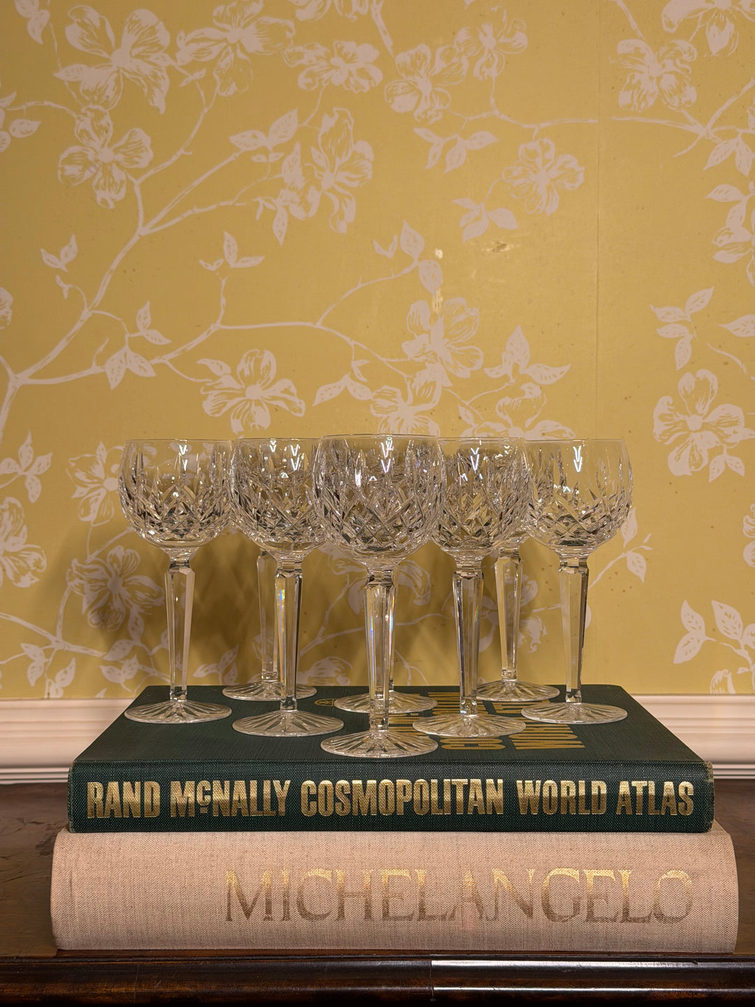 Waterford Hock Wine Glasses - Set of 8