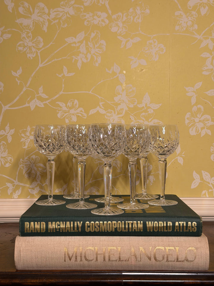 Waterford Hock Wine Glasses - Set of 8