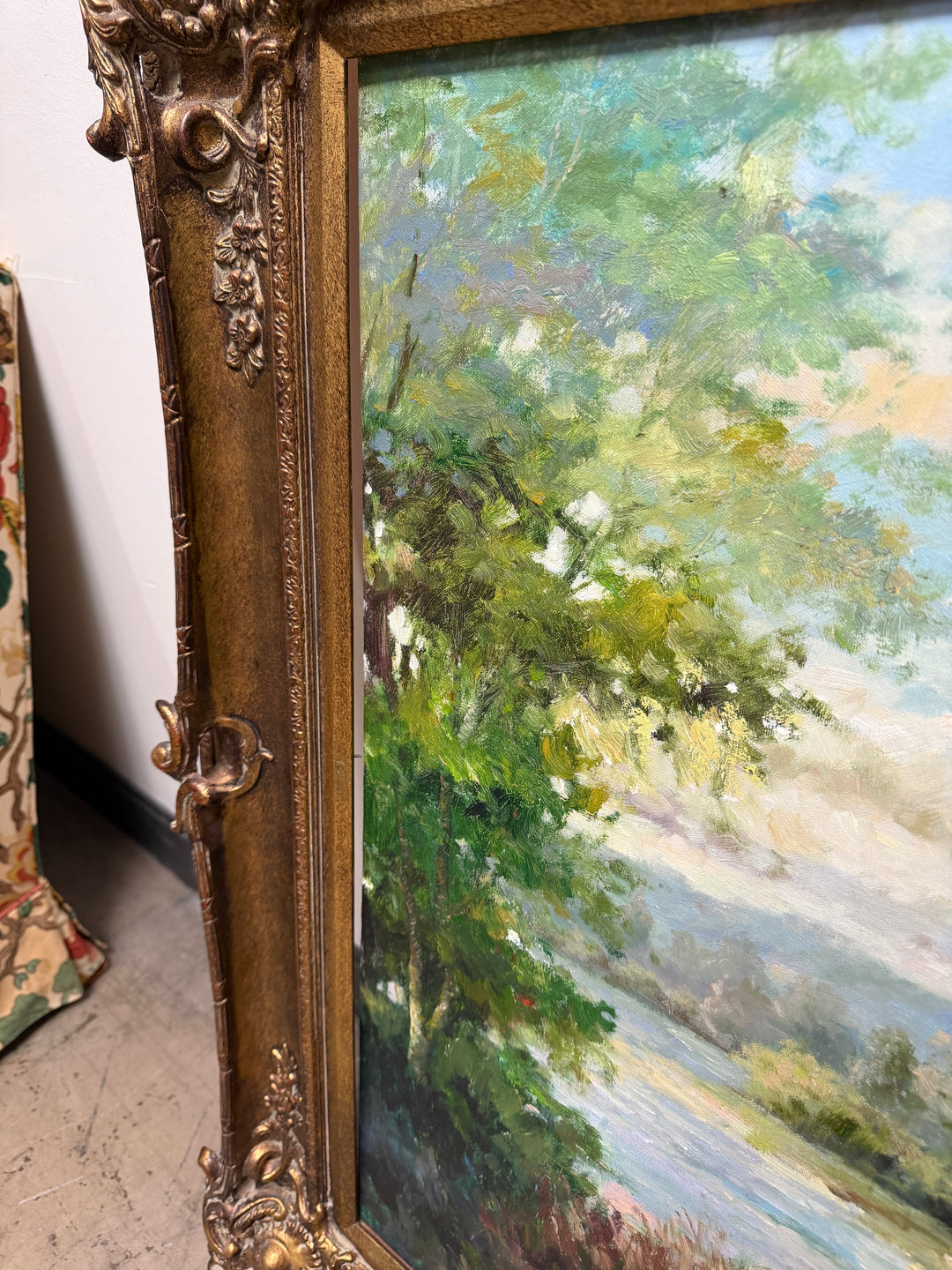 Farm House Original Oil Painting