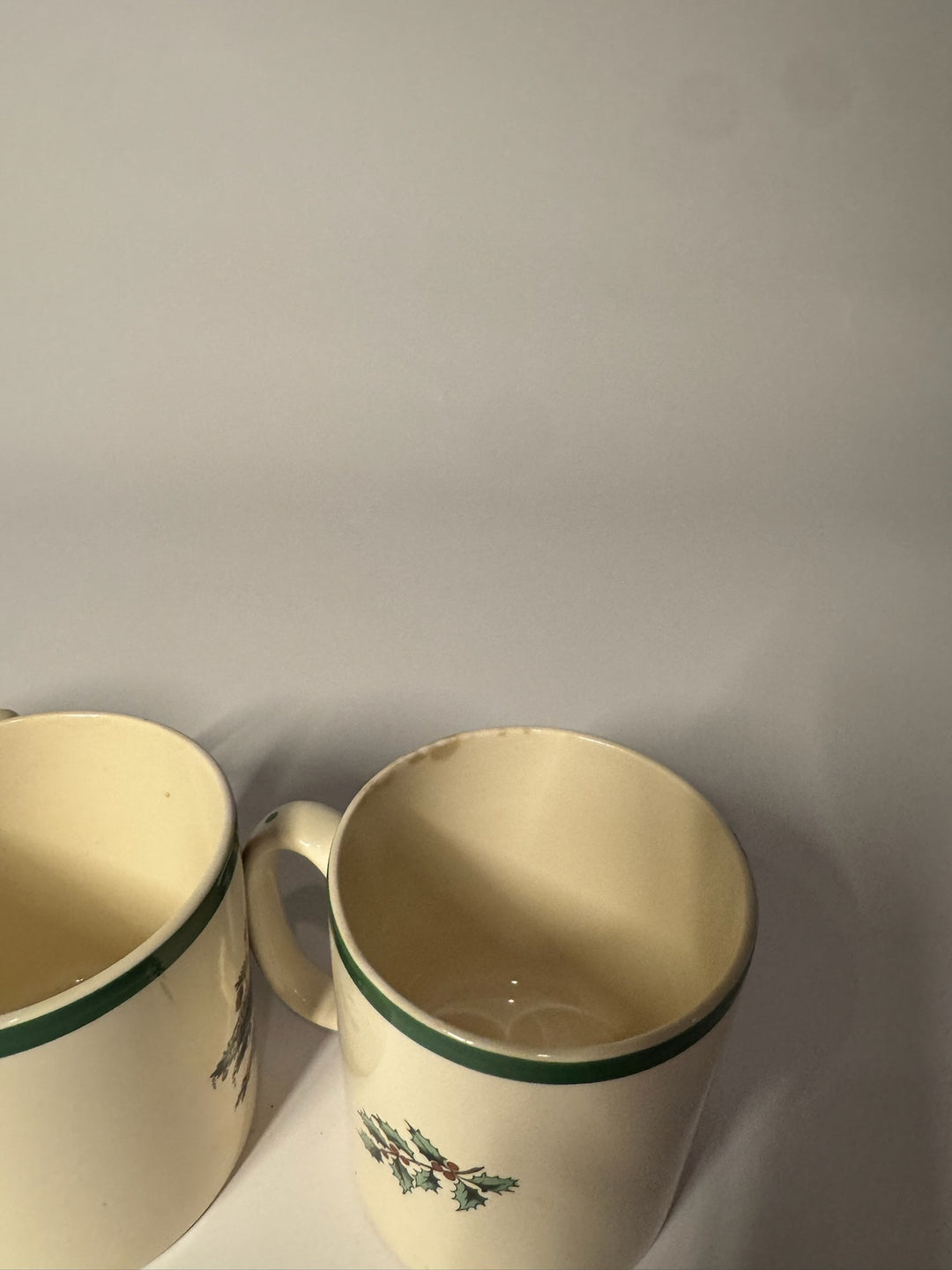 6 Spode Christmas Mugs