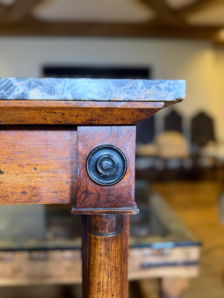 Marble Top Console Table