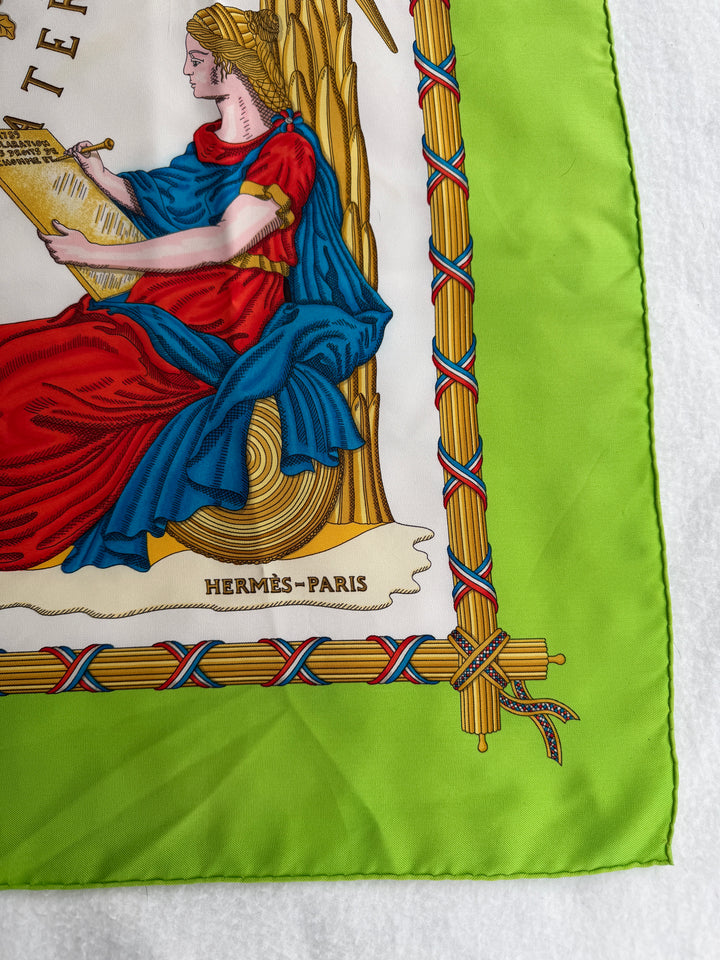 Vintage HERMÈS ‘Liberté Égalité Fraternité’ French Republic 1789 90