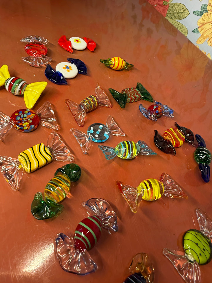Set of 20 Glass Candies