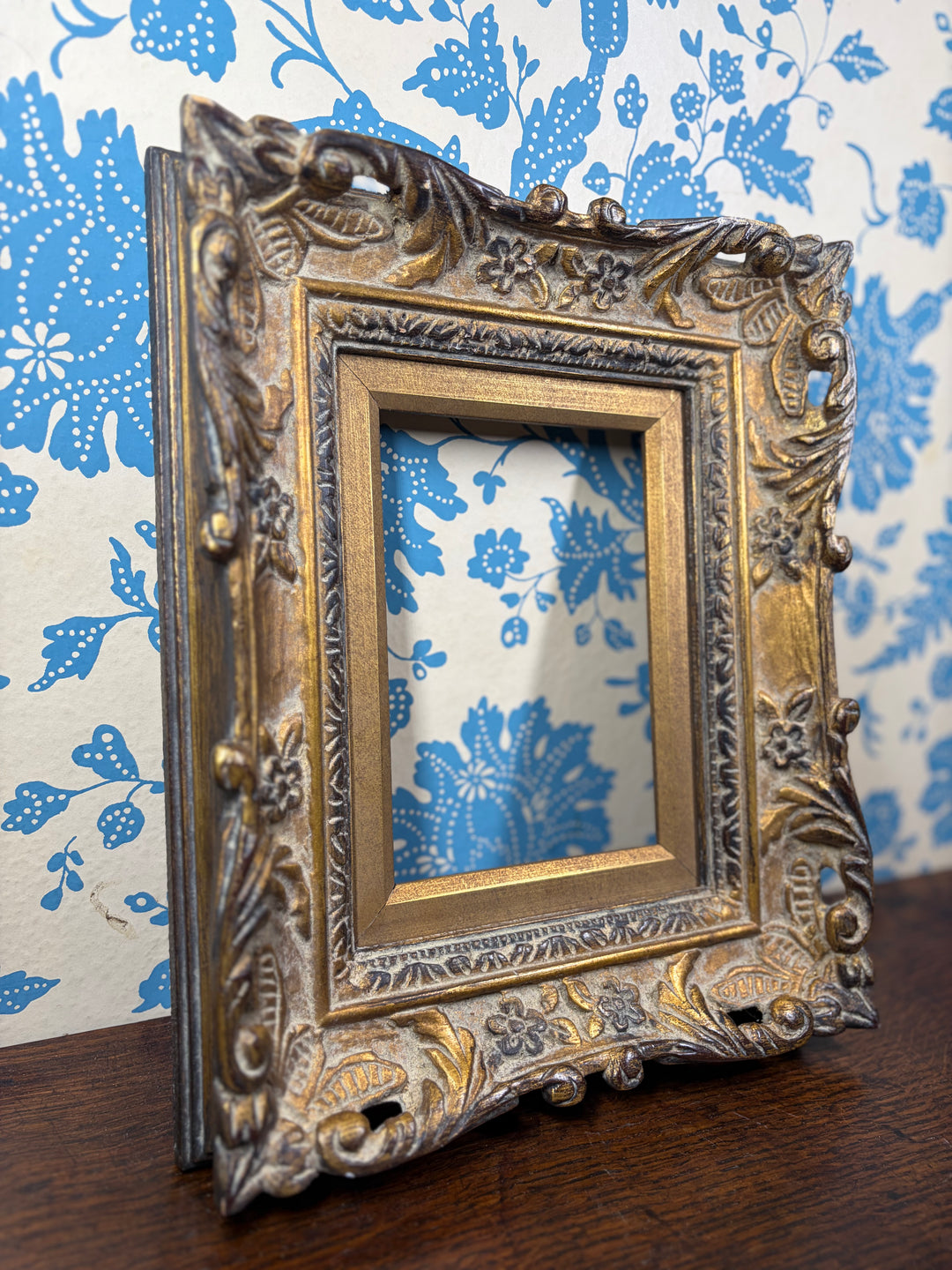 Antique Gilt Wood Picture Frame