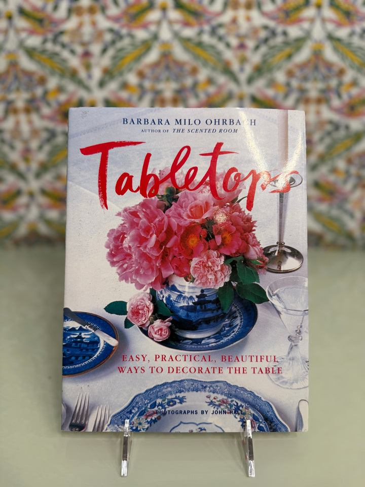 "Tabletops" by Barbara Milo Ohrbach Hardcover Book